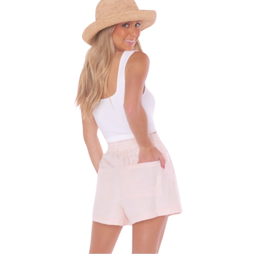 Show Me Your MUMU Sasha Linen blend Short - Picture 2 of 10